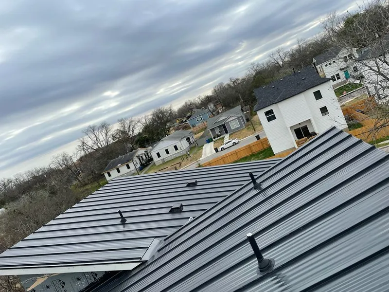 Standing seam metal roof panels with vents for Skylight Repair in Hawaiian Paradise Park